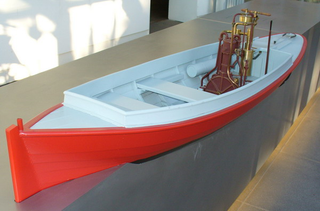 A model of the boat itself. Photo credit: Enslin on Wikimedia